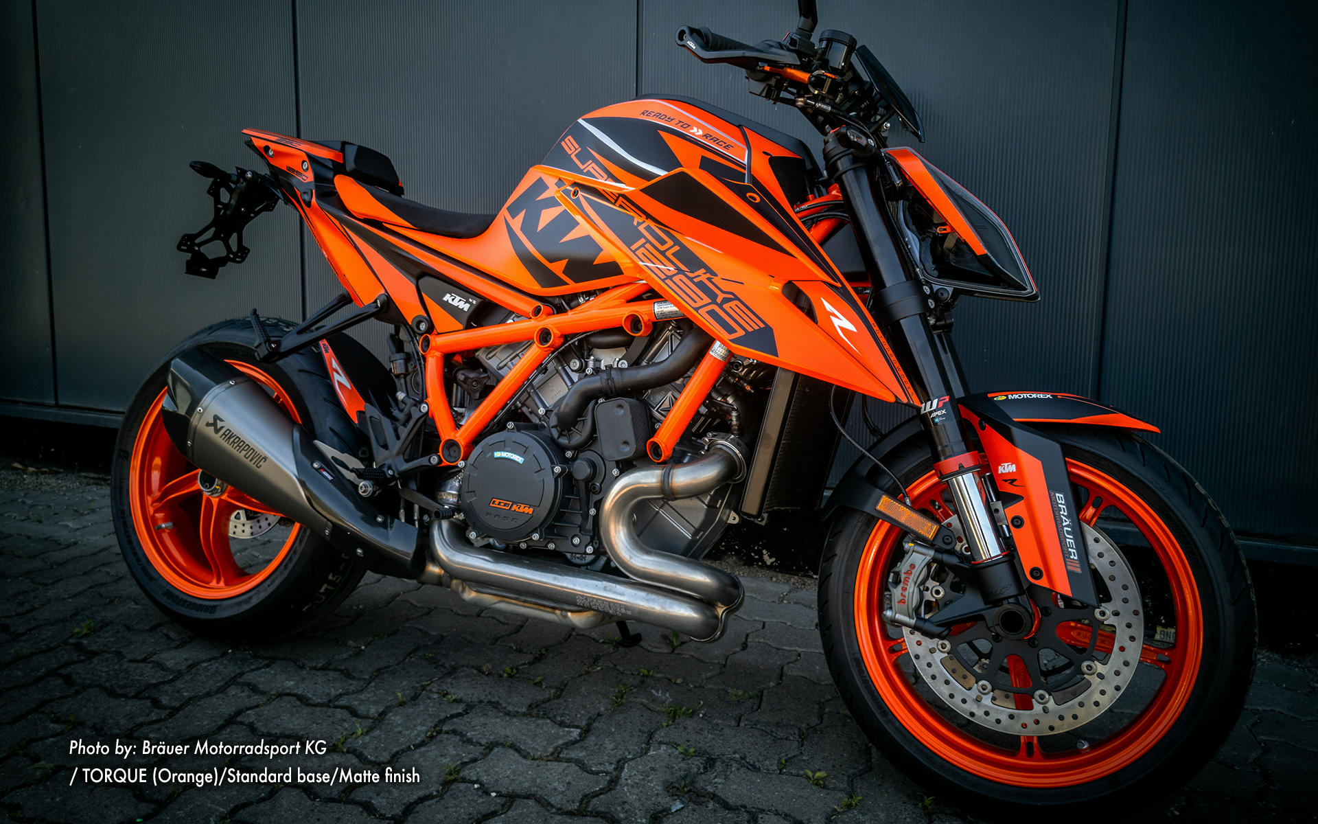 KTM 1290 Super Duke R 2020-2023 - "Torque" (Orange) - MotoProWorks