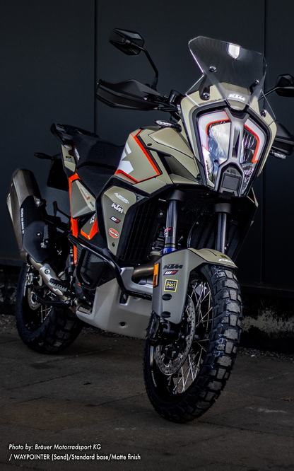 KTM 1290 Super Adventure 2021-2024 GRAPHICS - "Waypointer" (Sand) - MotoProWorks