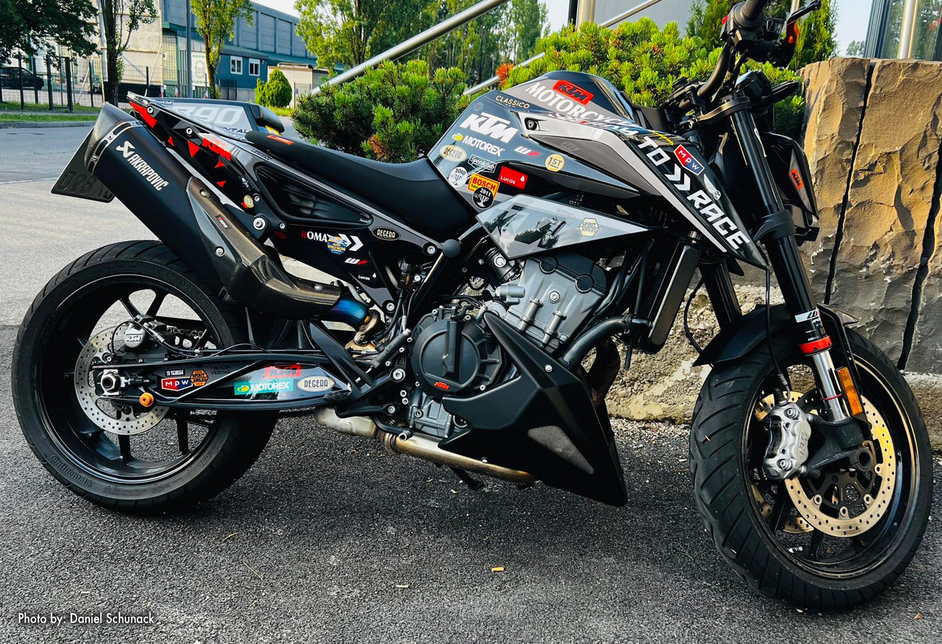 KTM 790/890 Duke GRAPHICS - "Regera" (Grey) - MotoProWorks