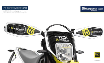 Husqvarna 701 Enduro Graphics - "RR-Tech" (White) - MotoProWorks