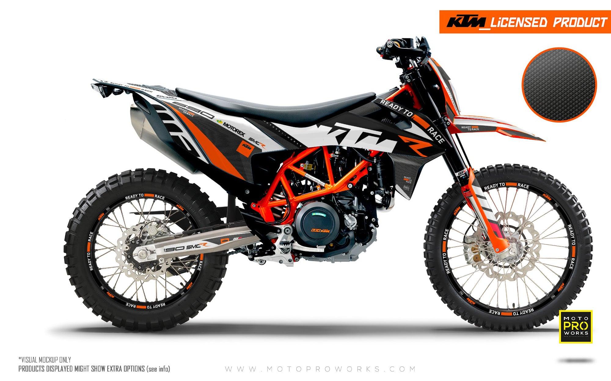 KTM GRAPHICS - 690 SMC-R "RR-Tech 2.0.2.2" (White) - MotoProWorks