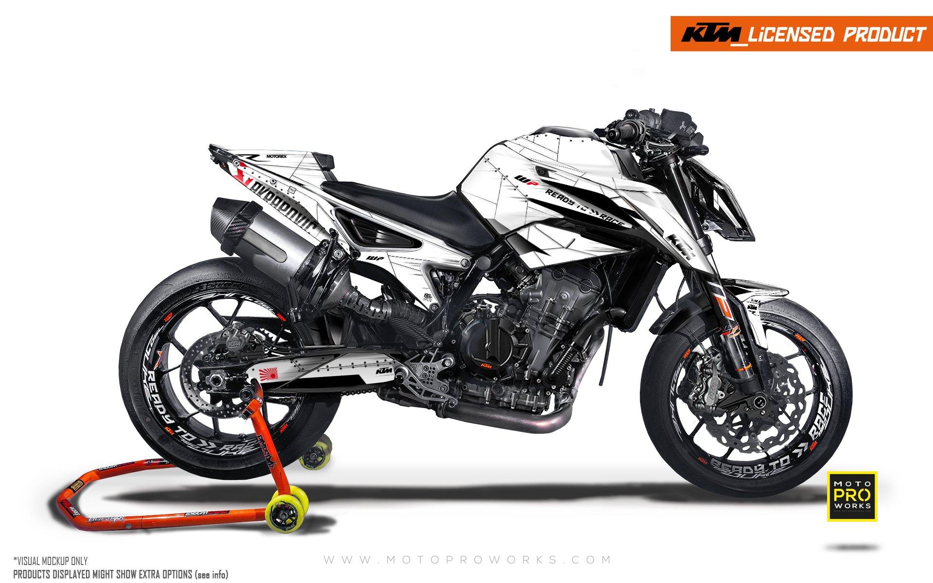 KTM 790/890 Duke GRAPHICS - "Liberty" (Snow) - MotoProWorks