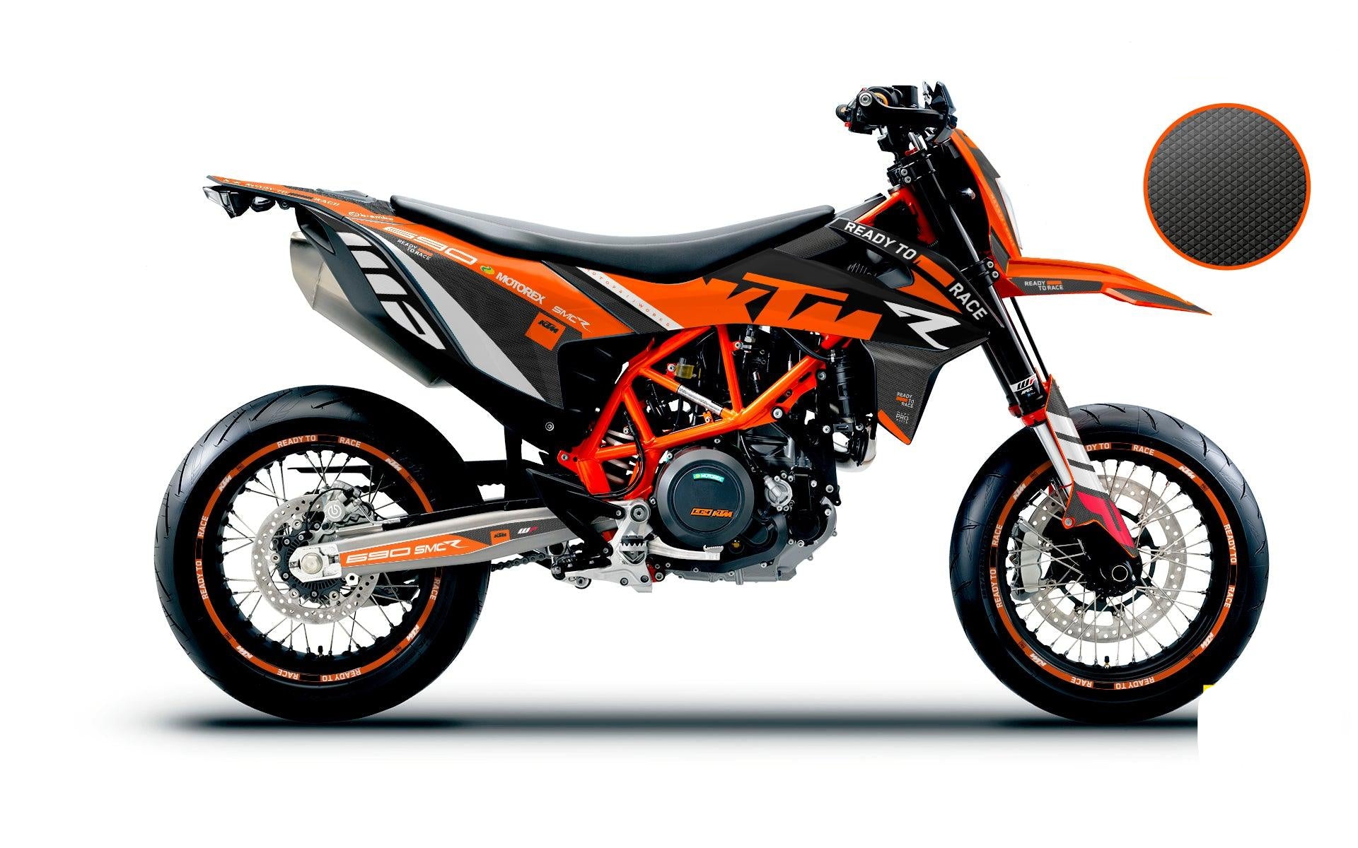 KTM GRAPHICS - 690 SMC-R "RR-Tech 2.0.2.2" (Orange) - MotoProWorks