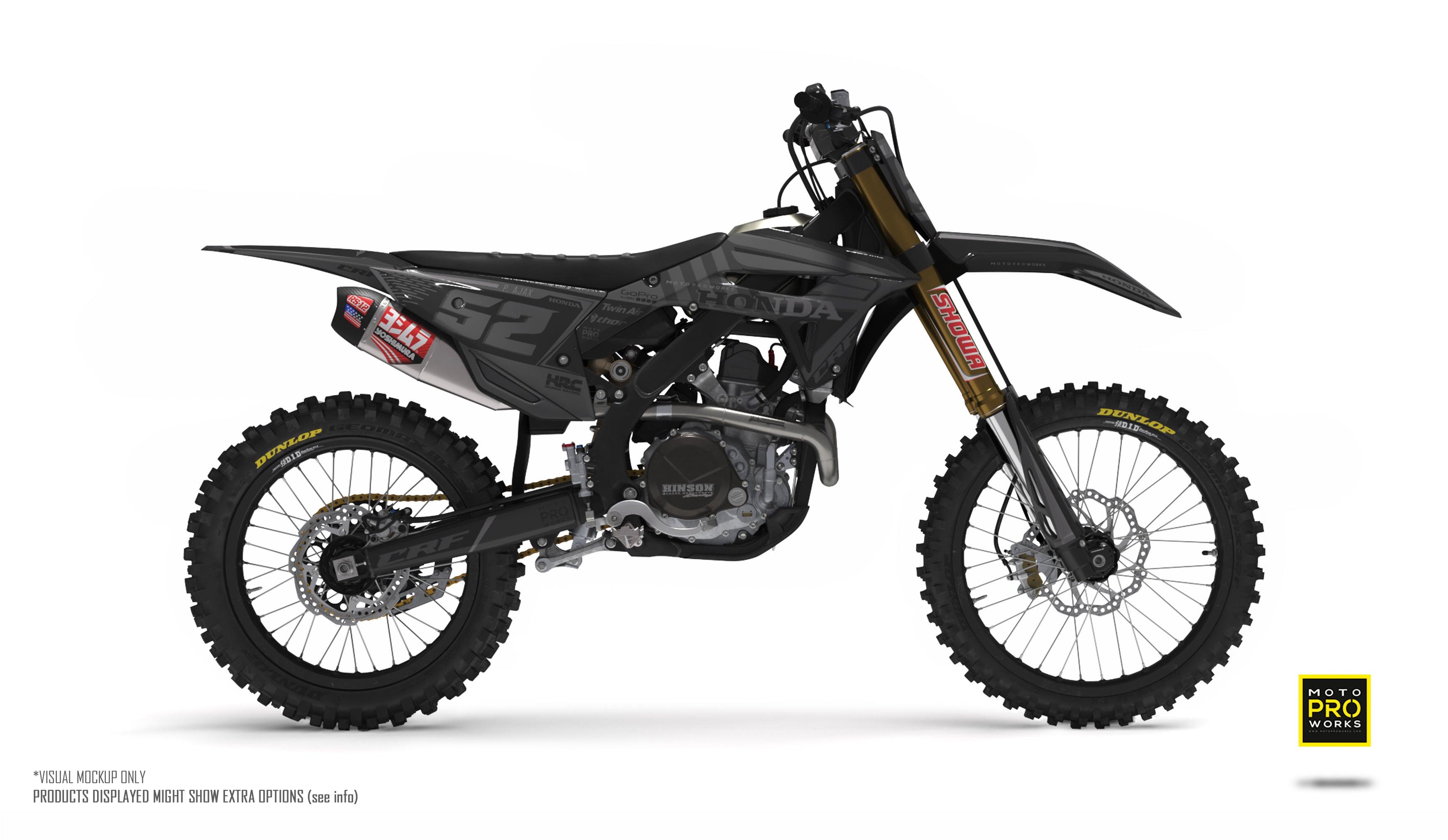 Honda GRAPHICS - "Theme" (Stealth) - MotoProWorks