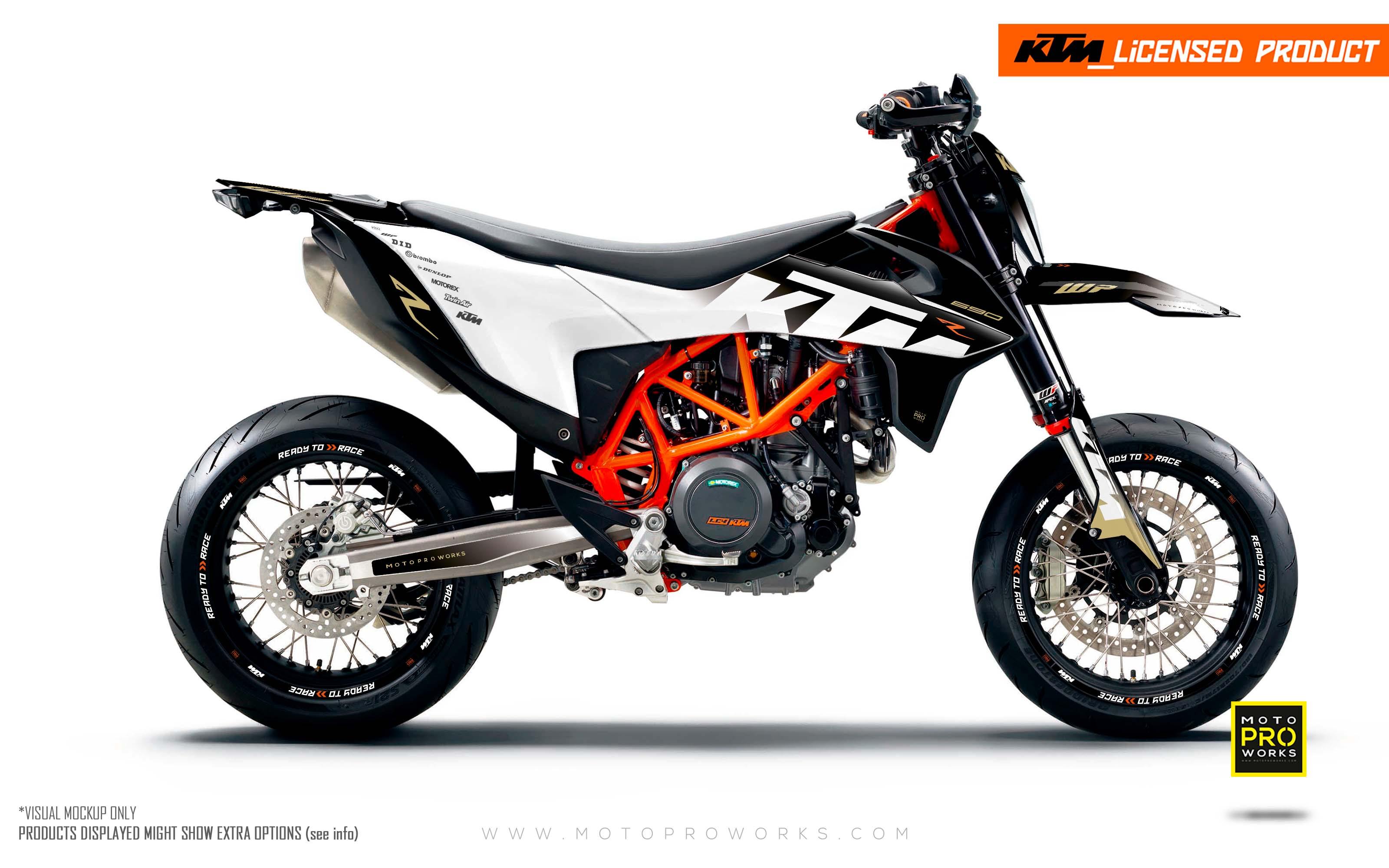 KTM GRAPHICS - "Ghost" (Gold) - MotoProWorks