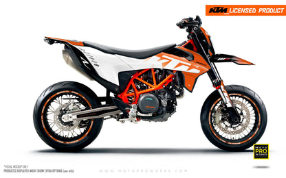 KTM GRAPHICS - "Ghost" (Orange) - MotoProWorks