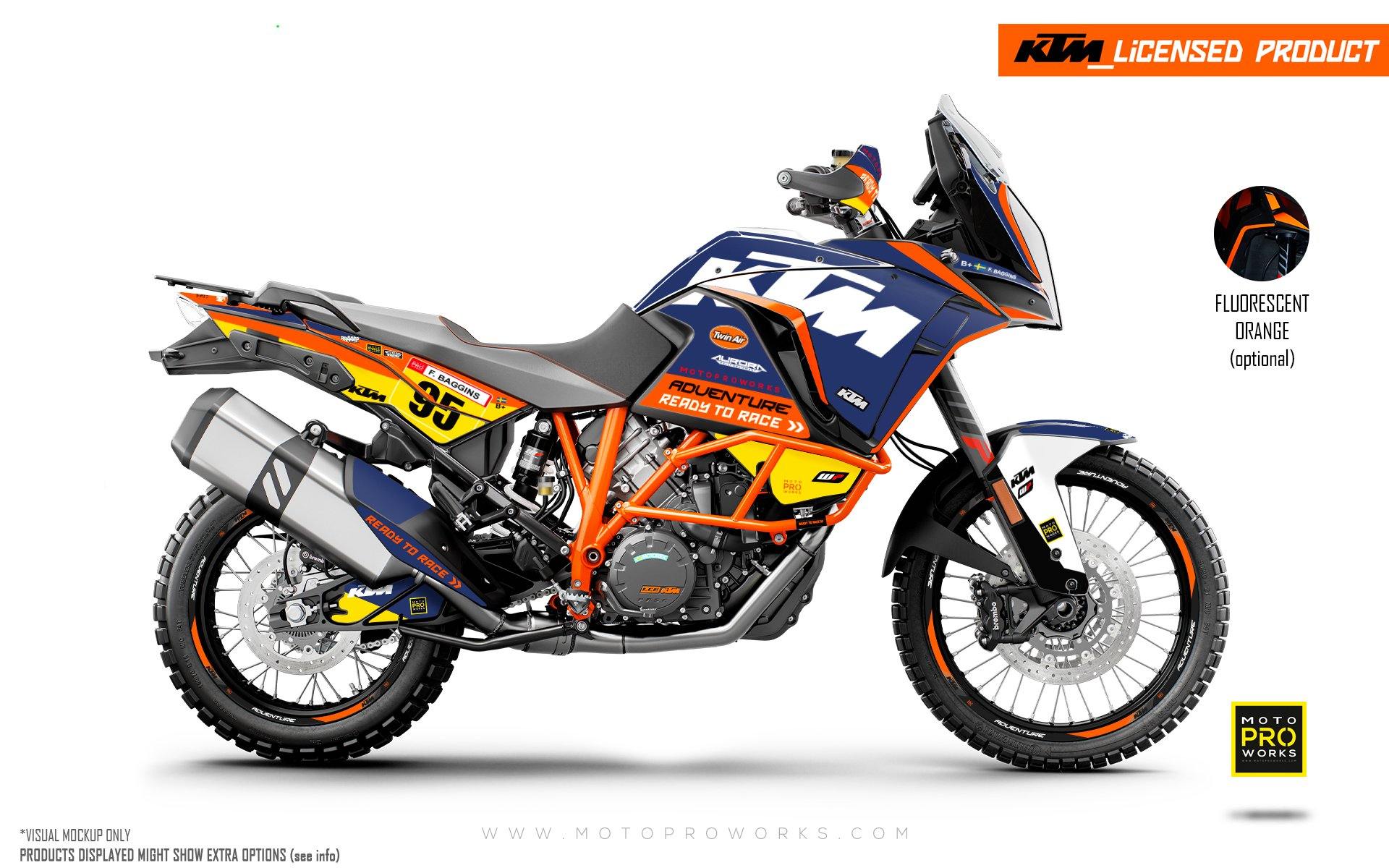 KTM 1290 Super Adventure 2017-2020 GRAPHICS - "Waypointer" (Dawn) - MotoProWorks