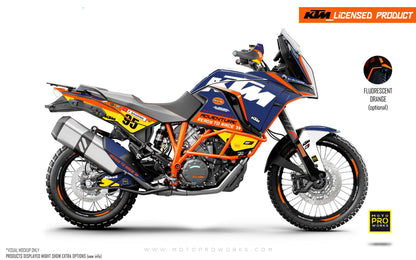 KTM 1290 Super Adventure 2017-2020 GRAPHICS - "Waypointer" (Dawn) - MotoProWorks