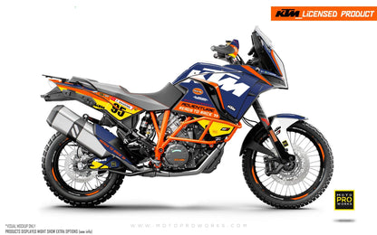 KTM 1290 Super Adventure 2017-2020 GRAPHICS - "Waypointer" (Dawn) - MotoProWorks