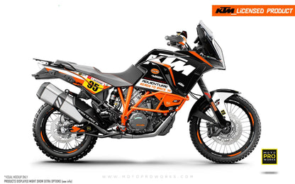 KTM 1290 Super Adventure 2017-2020 GRAPHICS - "Waypointer" (Night) - MotoProWorks