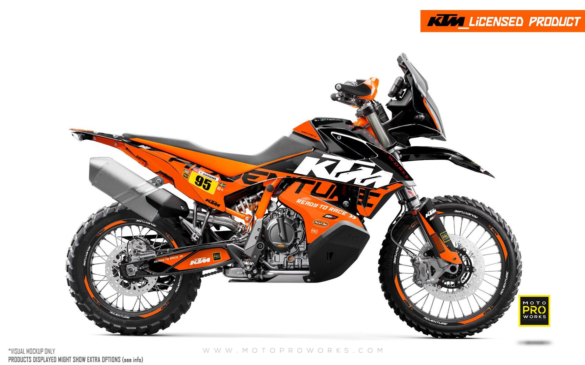 KTM 790/890 Adventure R/S GRAPHICS - "Waypointer" (Midnight) - MotoProWorks
