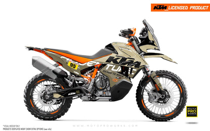 KTM 790/890 Adventure R/S GRAPHICS - "Waypointer" (Sand) - MotoProWorks