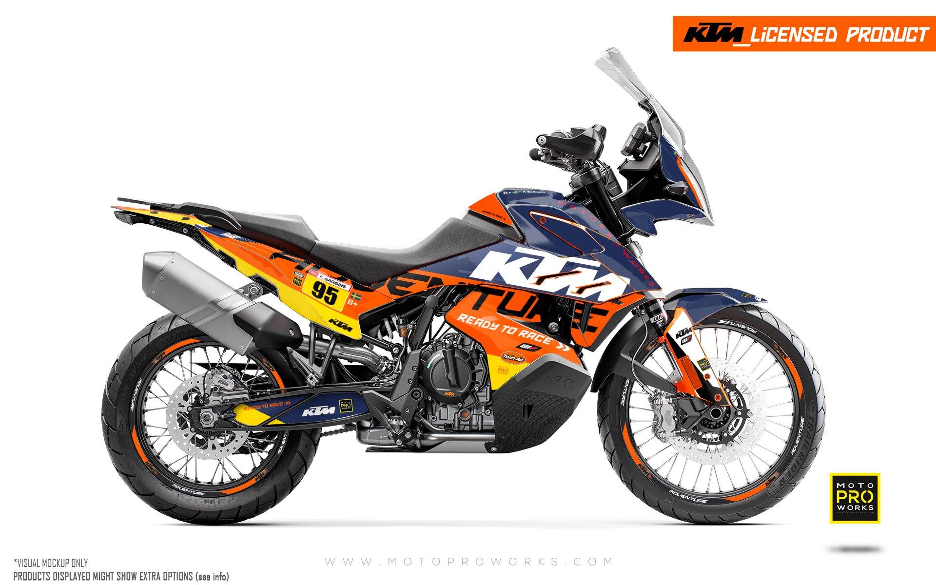 KTM 790/890 Adventure R/S GRAPHICS - "Waypointer" (Dawn) - MotoProWorks