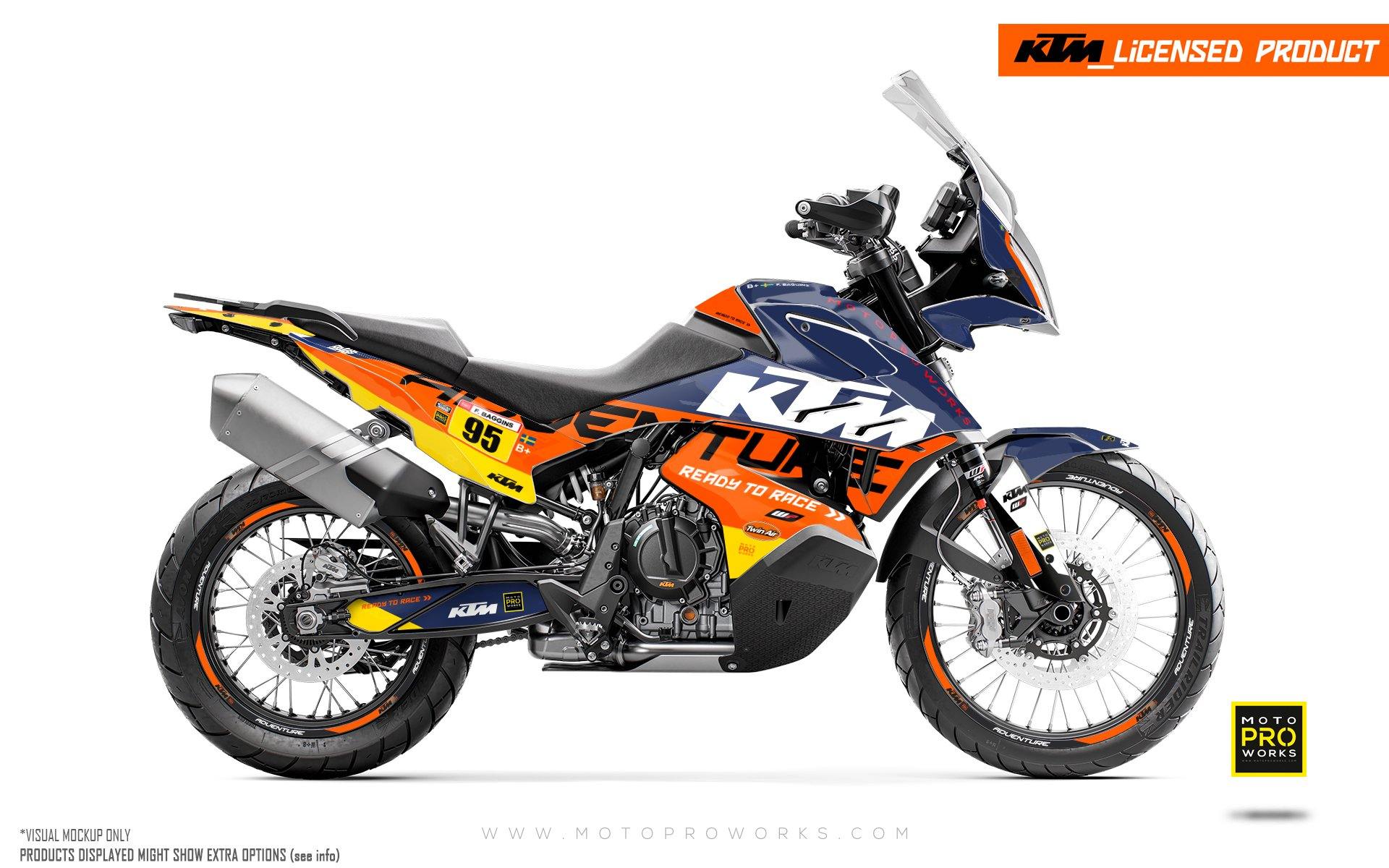 KTM 790/890 Adventure R/S GRAPHICS - "Waypointer" (Dawn) - MotoProWorks