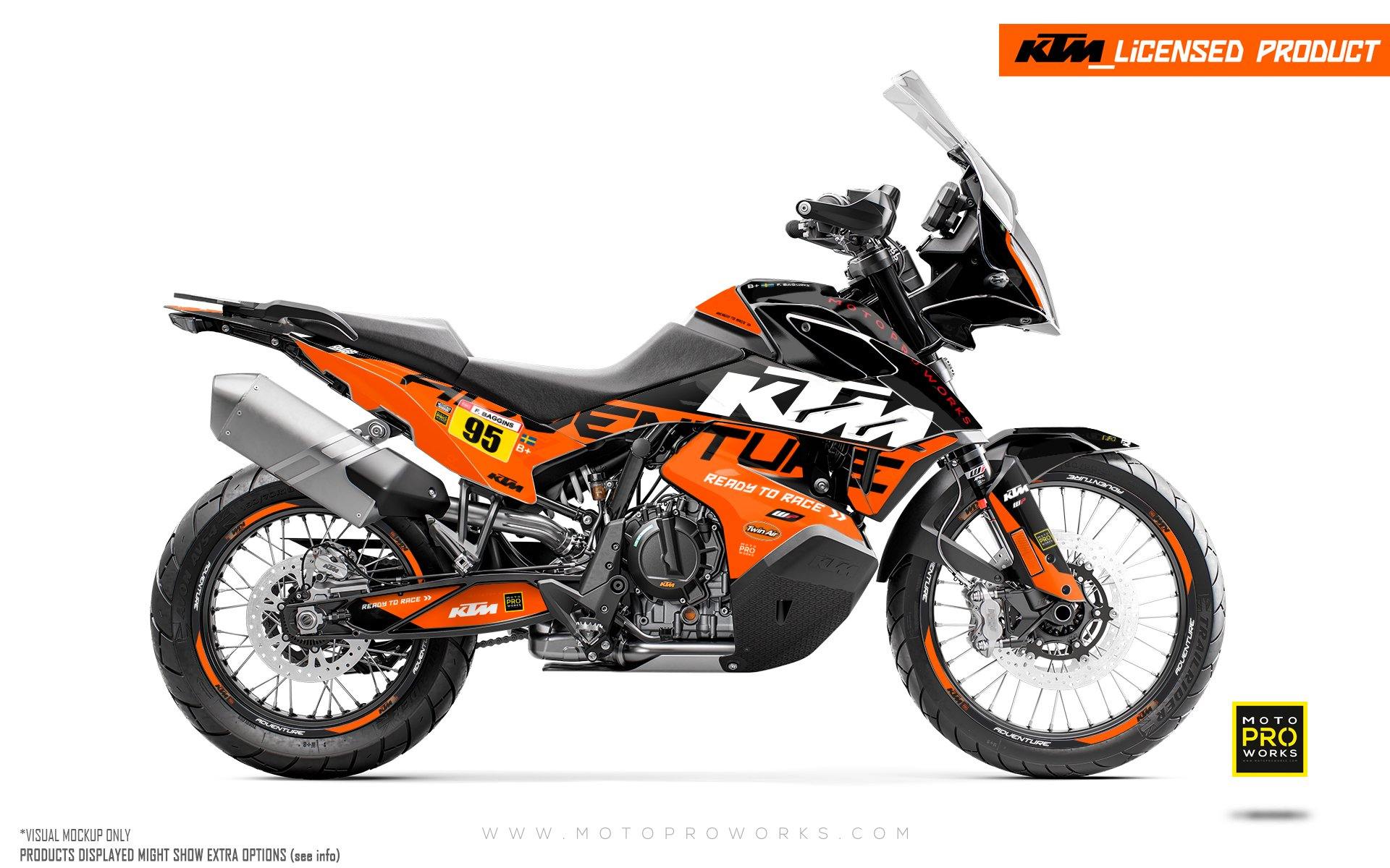KTM 790/890 Adventure R/S GRAPHICS - "Waypointer" (Midnight) - MotoProWorks