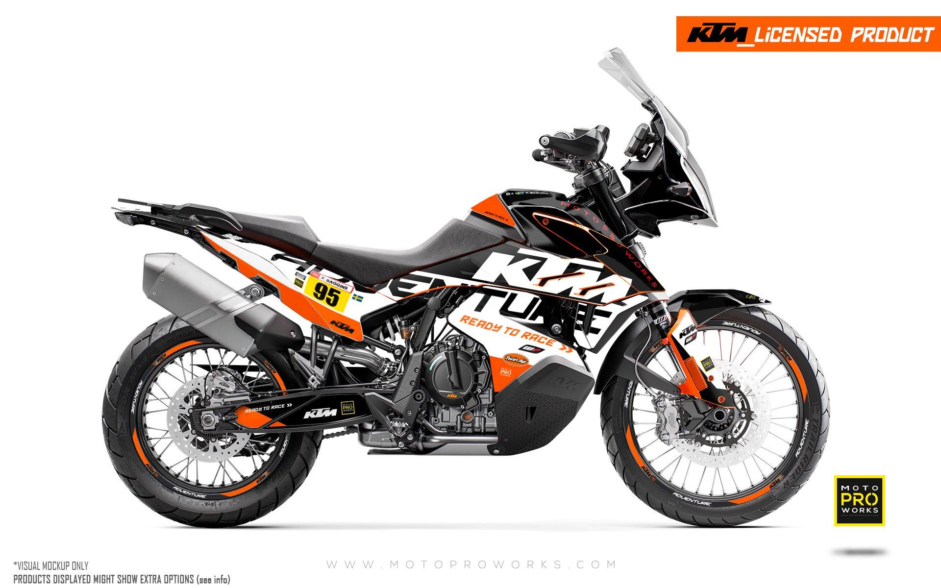 KTM 790/890 Adventure R/S GRAPHICS - "Waypointer" (Night) - MotoProWorks