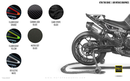Air Intake Graphics - KTM 790/890 Duke - MotoProWorks