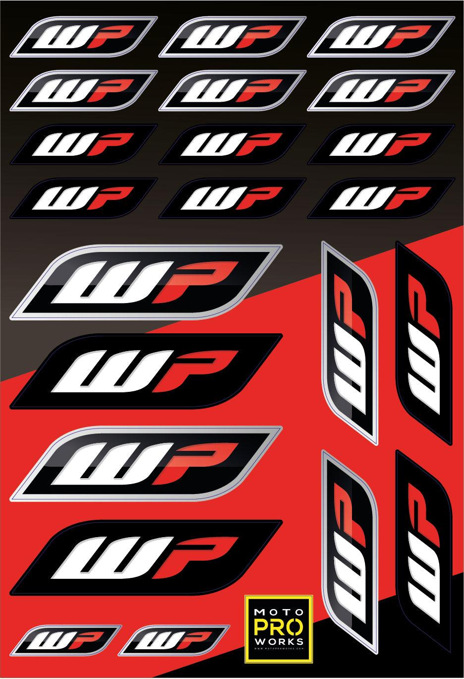 WP Sticker Sheets "Logo" - MotoProWorks