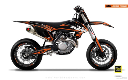 KTM EXC/SX/XC GRAPHICS - "EDGE" (orange) - MotoProWorks