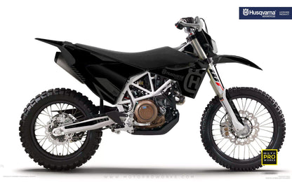 Husqvarna 701 GRAPHICS - "FACTOR" (Black) - MotoProWorks