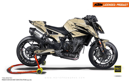 KTM 790/890 Duke GRAPHICS - "Liberty" (Sand) - MotoProWorks