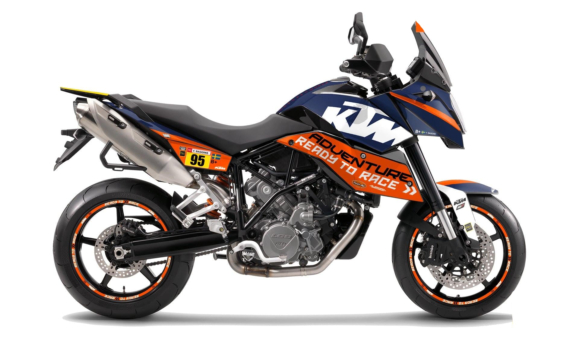 KTM 990 SM / SMR / SMT GRAPHICS - "Waypointer" (Dawn) - MotoProWorks